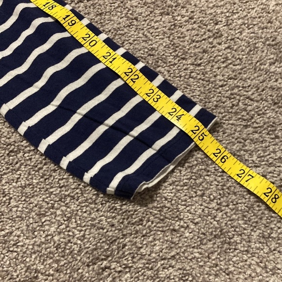 Ann Taylor LOFT Navy and White Striped Long Sleeve Top XL - Picture 13 of 15